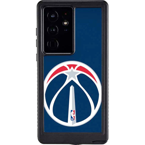 NBA Washington Wizards Large Logo Galaxy S24 Ultra Waterproof Case