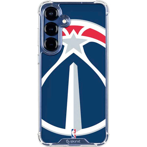 NBA Washington Wizards Large Logo Galaxy S25 FE Clear Case