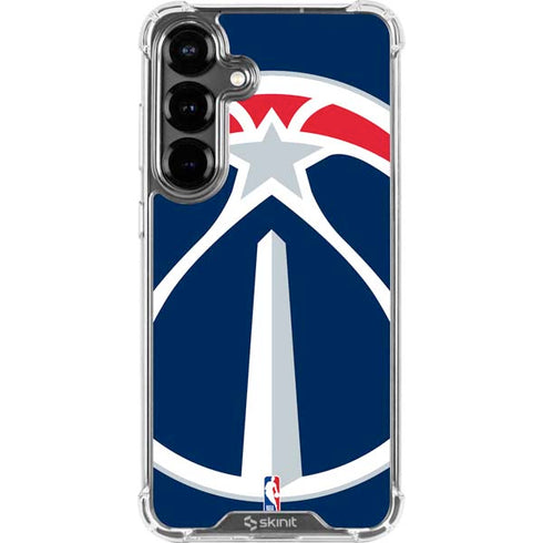NBA Washington Wizards Large Logo Galaxy S26 Plus Clear Case