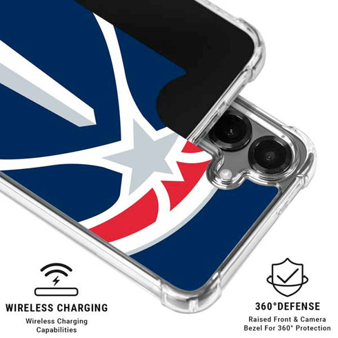 NBA Washington Wizards Large Logo Galaxy S26 Plus Clear Case