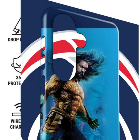 NBA Washington Wizards Large Logo Galaxy S26 Plus Impact Case