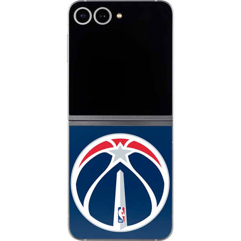 NBA Washington Wizards Large Logo Galaxy Z Flip6 Skin