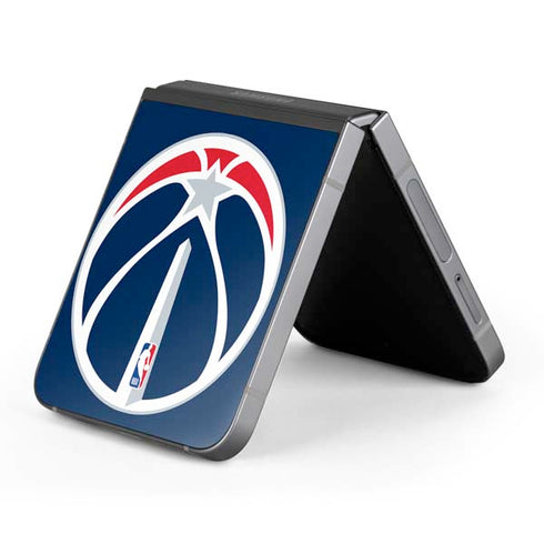 NBA Washington Wizards Large Logo Galaxy Z Flip6 Skin
