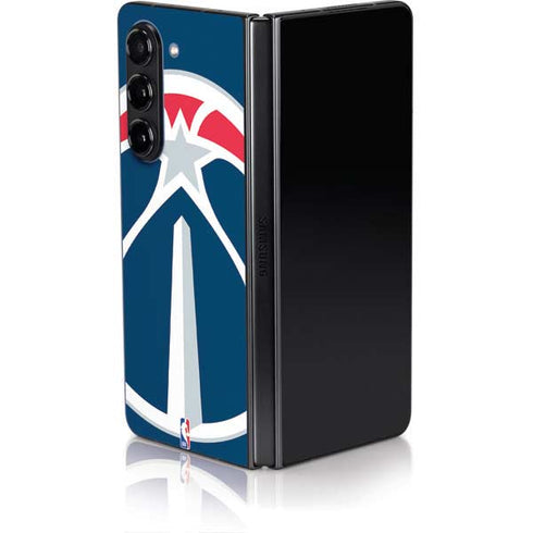 NBA Washington Wizards Large Logo Galaxy Z Fold5 5G Skin