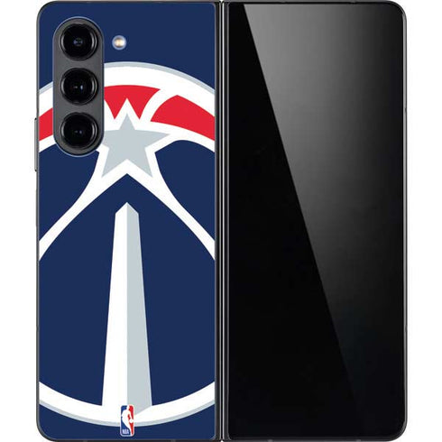 NBA Washington Wizards Large Logo Galaxy Z Fold5 5G Skin