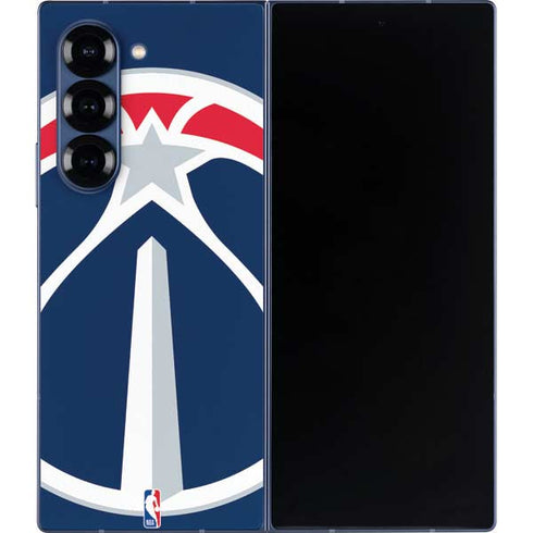 NBA Washington Wizards Large Logo Galaxy Z Fold6 Skin