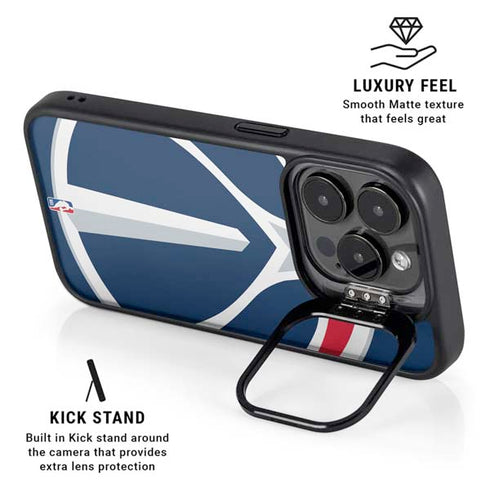 NBA Washington Wizards Large Logo iPhone 13 Pro Kickstand Case
