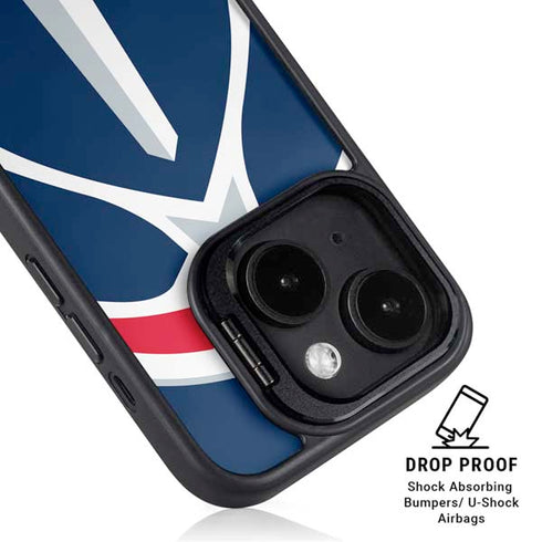 NBA Washington Wizards Large Logo iPhone 14 Kickstand Case