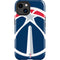 NBA Washington Wizards Large Logo iPhone 15 Impact Case