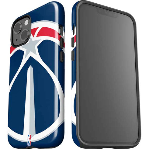 NBA Washington Wizards Large Logo iPhone 15 Impact Case