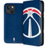 NBA Washington Wizards Large Logo iPhone 15 Plus Folio Case