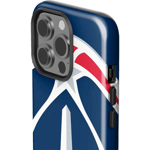 NBA Washington Wizards Large Logo iPhone 15 Pro Impact Case