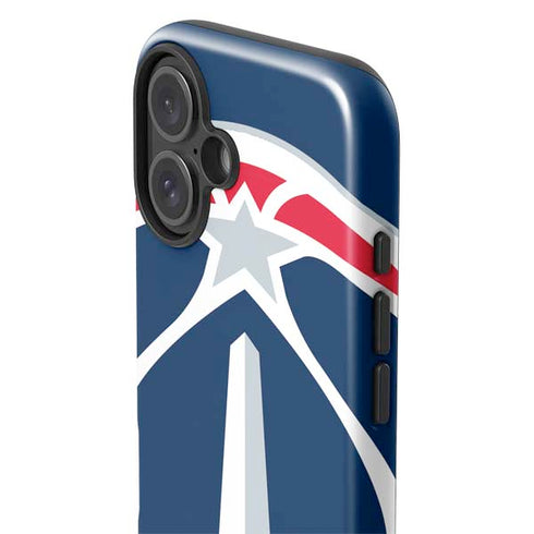 NBA Washington Wizards Large Logo iPhone 16 Plus Impact Case