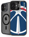 NBA Washington Wizards Large Logo iPhone 16 Plus Kickstand Case