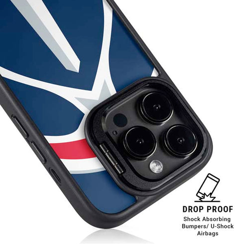 NBA Washington Wizards Large Logo iPhone 16 Pro Kickstand Case
