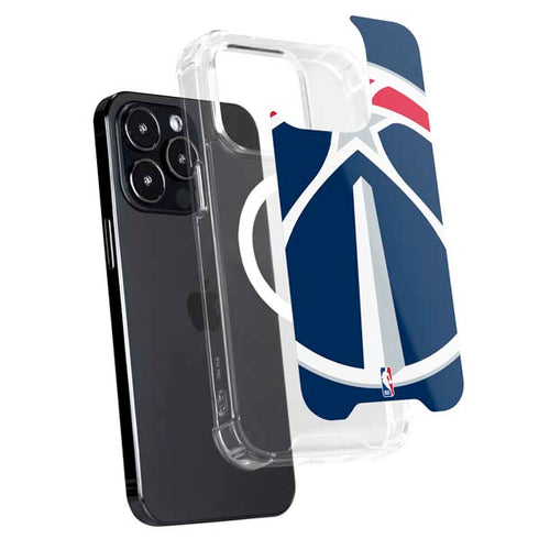 NBA Washington Wizards Large Logo iPhone 16 Pro MagSafe Case