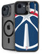 NBA Washington Wizards Large Logo iPhone 16e Kickstand Case