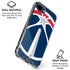 NBA Washington Wizards Large Logo iPhone 16e Clear Case