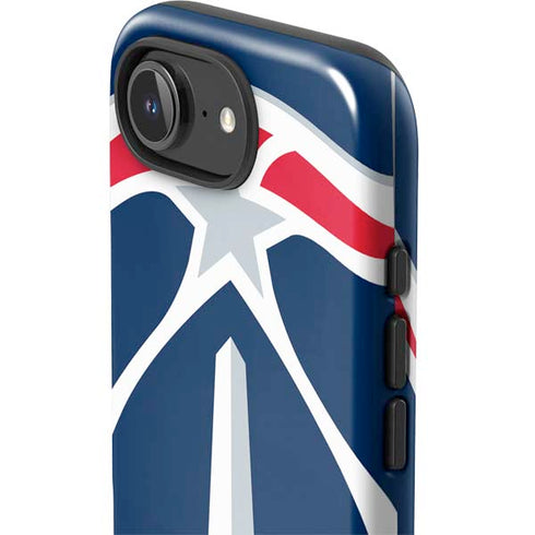 NBA Washington Wizards Large Logo iPhone 16e Impact Case