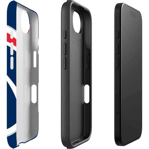 NBA Washington Wizards Large Logo iPhone 16e Impact Case