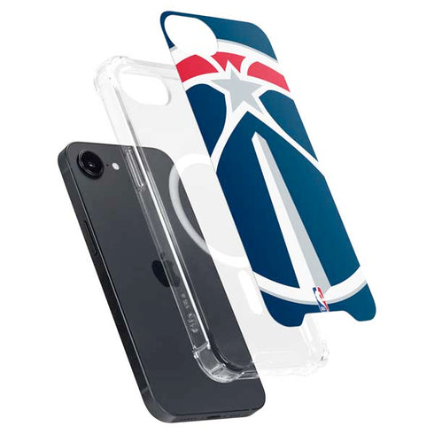 NBA Washington Wizards Large Logo iPhone 16e MagSafe Case