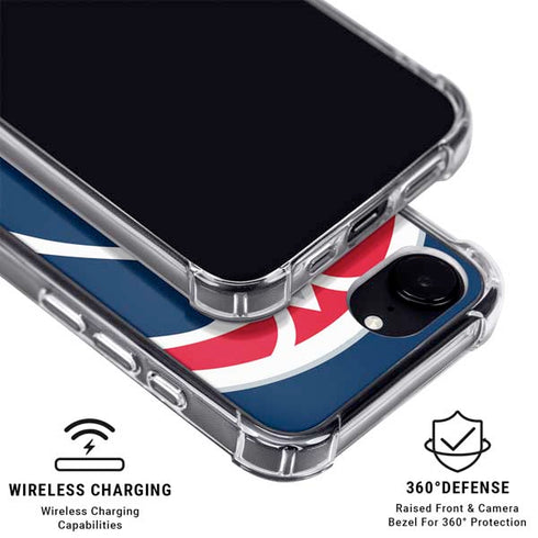 NBA Washington Wizards Large Logo iPhone 16e MagSafe Case