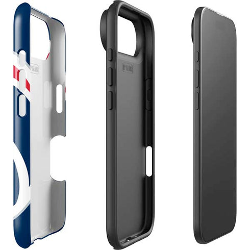 NBA Washington Wizards Large Logo iPhone 17 Air Impact Case