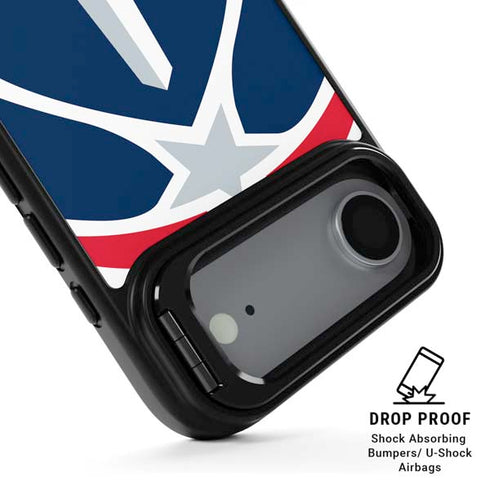 NBA Washington Wizards Large Logo iPhone 17 Air Kickstand Case