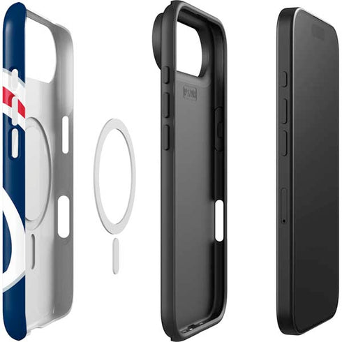 NBA Washington Wizards Large Logo iPhone 17 Air Magsafe Impact Case