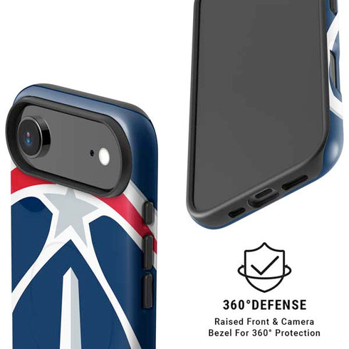 NBA Washington Wizards Large Logo iPhone 17 Air Magsafe Impact Case