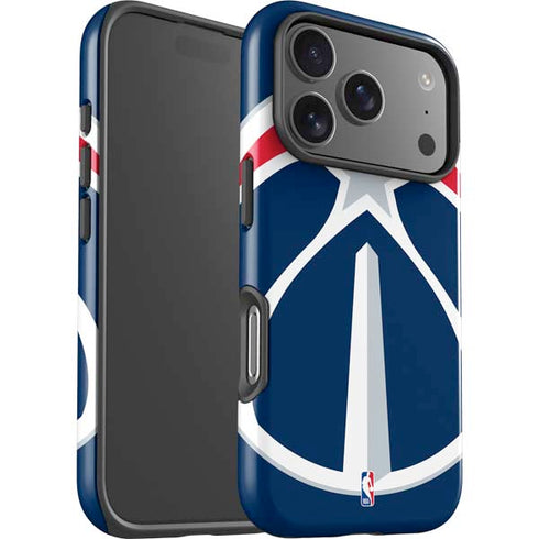 NBA Washington Wizards Large Logo iPhone 17 Pro Impact Case