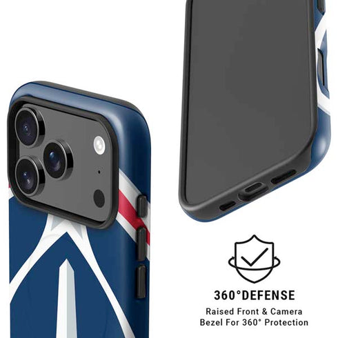 NBA Washington Wizards Large Logo iPhone 17 Pro Magsafe Impact Case