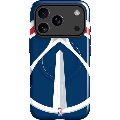 NBA Washington Wizards Large Logo iPhone 17 Pro Max Magsafe Impact Case