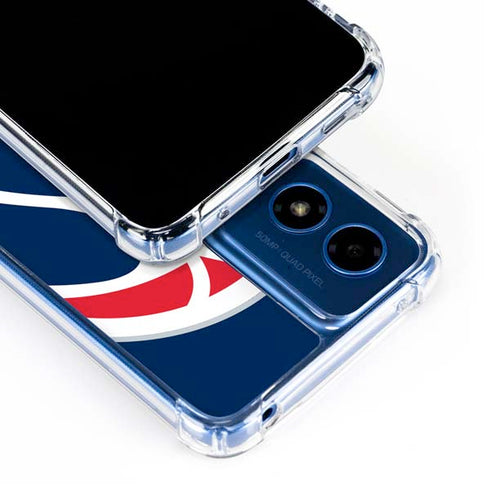 NBA Washington Wizards Large Logo Moto G 5G (2024) Clear Case