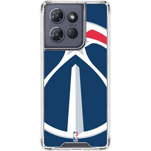 NBA Washington Wizards Large Logo Moto G Power 5G (2025) Clear Case