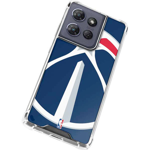 NBA Washington Wizards Large Logo Moto G Power 5G (2025) Clear Case