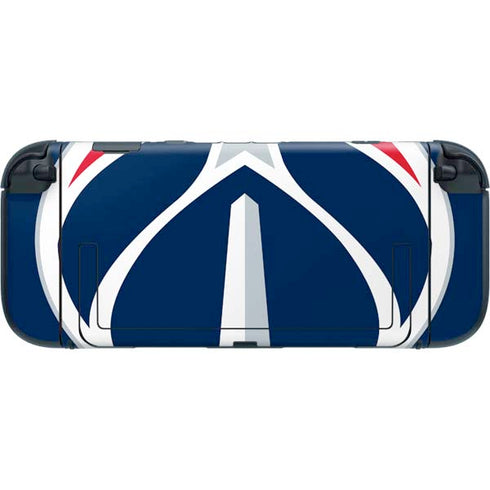 NBA Washington Wizards Large Logo Nintendo Switch 2 (2025) with Joy-Con Skin