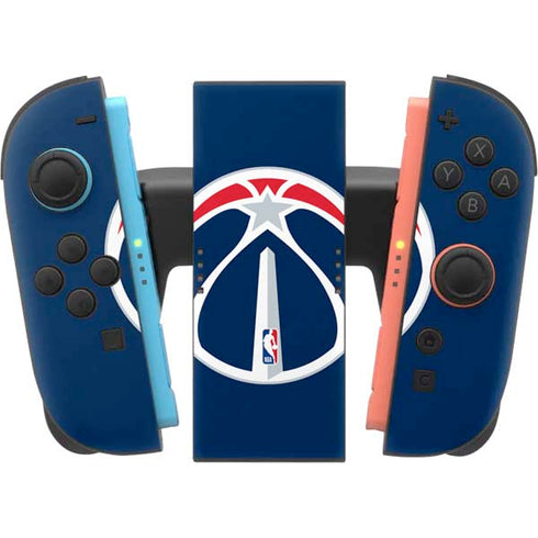 NBA Washington Wizards Large Logo Nintendo Switch 2 (2025) Joy-Con Controller Skin
