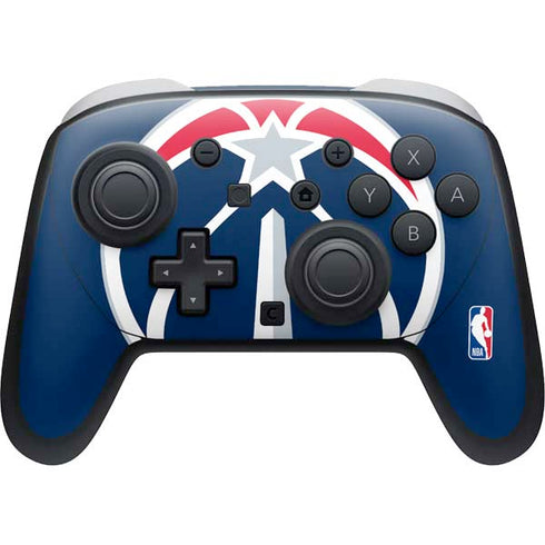 NBA Washington Wizards Large Logo Nintendo Skins