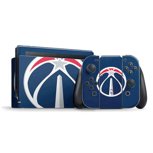 NBA Washington Wizards Large Logo Nintendo Skins