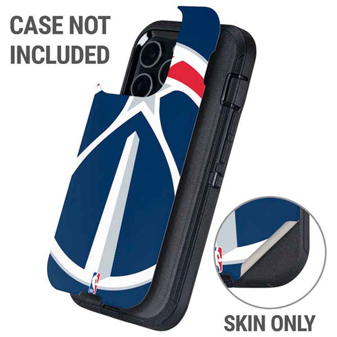 NBA Washington Wizards Large Logo Otterbox Defender iPhone Skin