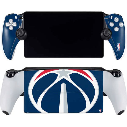 NBA Washington Wizards Large Logo PlayStation Portal Remote Player Skin