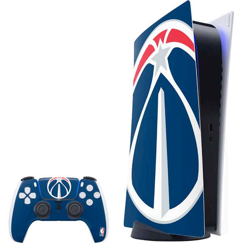 NBA Washington Wizards Large Logo PlayStation PS5 Skins