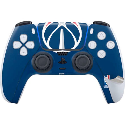 NBA Washington Wizards Large Logo PS5 Pro Disk Bundle Skin