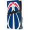 NBA Washington Wizards Large Logo PS5 Pro Disk Console Skin
