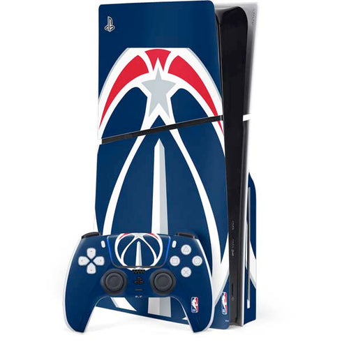 NBA Washington Wizards Large Logo PlayStation PS5 Skins