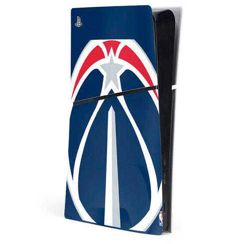 NBA Washington Wizards Large Logo PS5 Slim Digital Edition Console Skin