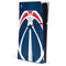NBA Washington Wizards Large Logo PS5 Slim Digital Edition Console Skin