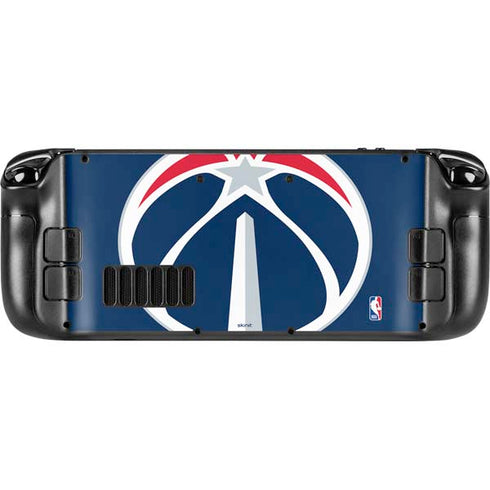 NBA Washington Wizards Large Logo Steam Deck Handheld Gaming Computer Skin