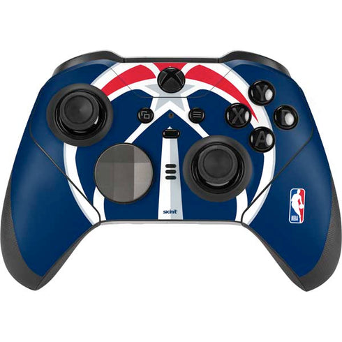 NBA Washington Wizards Large Logo Xbox Elite Wireless Controller Series 2 Skin